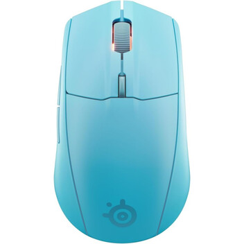 Ratón SteelSeries Rival 3 Wireless Gen 2 gaming inalámbrico 18000DPI RGB 6 botones Aqua