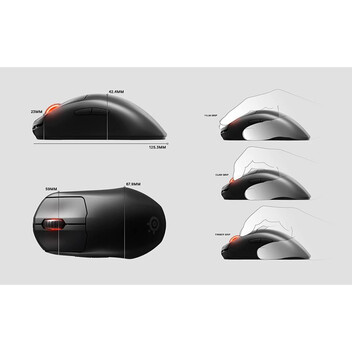 SteelSeries Prime Wireless Ratón Gaming Inalámbrico 18000 DPI Negro SteelSeries Prime Wireless Ratón Gaming Inalámbrico 18000 DPI Negro