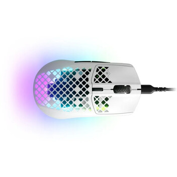 SteelSeries Aerox 3 2022 Snow Ratón Gaming 8500DPI