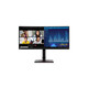 Monitor Lenovo ThinkVision P34w-20 34.1" WQHD Curvo IPS HDR 99% sRGB USB-C KVM Altavoces