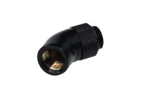 Alphacool 17051 HF 45° G1/4 AG a G1/4 IG Adaptador de Ángulo Negro