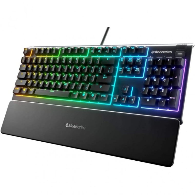 SteelSeries Apex 3 Teclado Mecánico Gaming RGB US