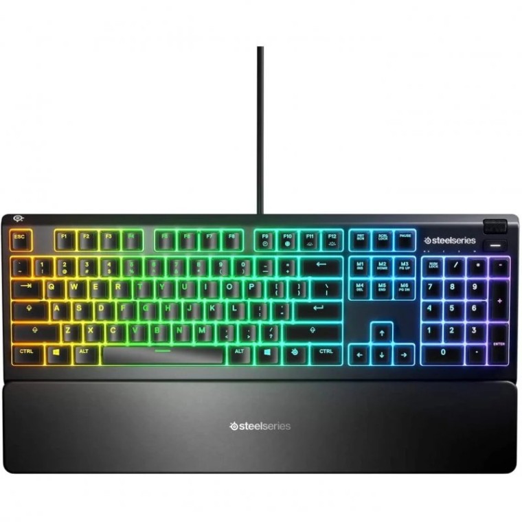 SteelSeries Apex 3 Teclado Gaming RGB Layout PT