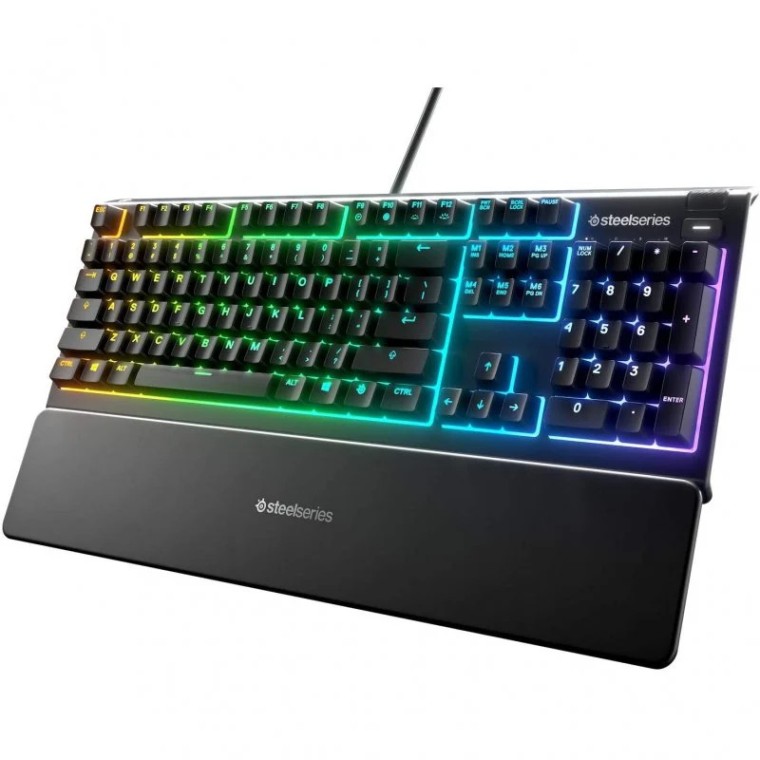 SteelSeries Apex 3 Teclado Gaming RGB Layout PT