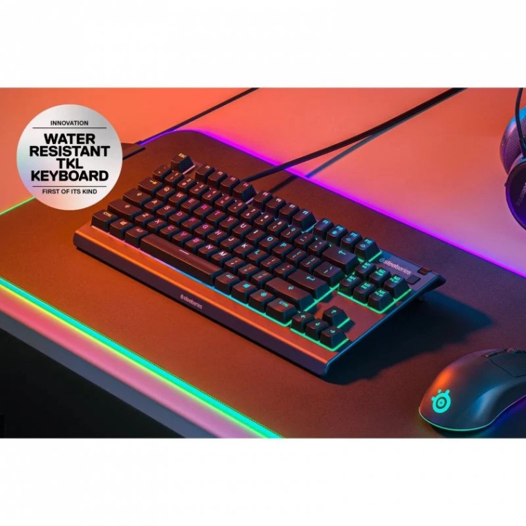 SteelSeries Apex 3 TKL Teclado Gaming RGB US