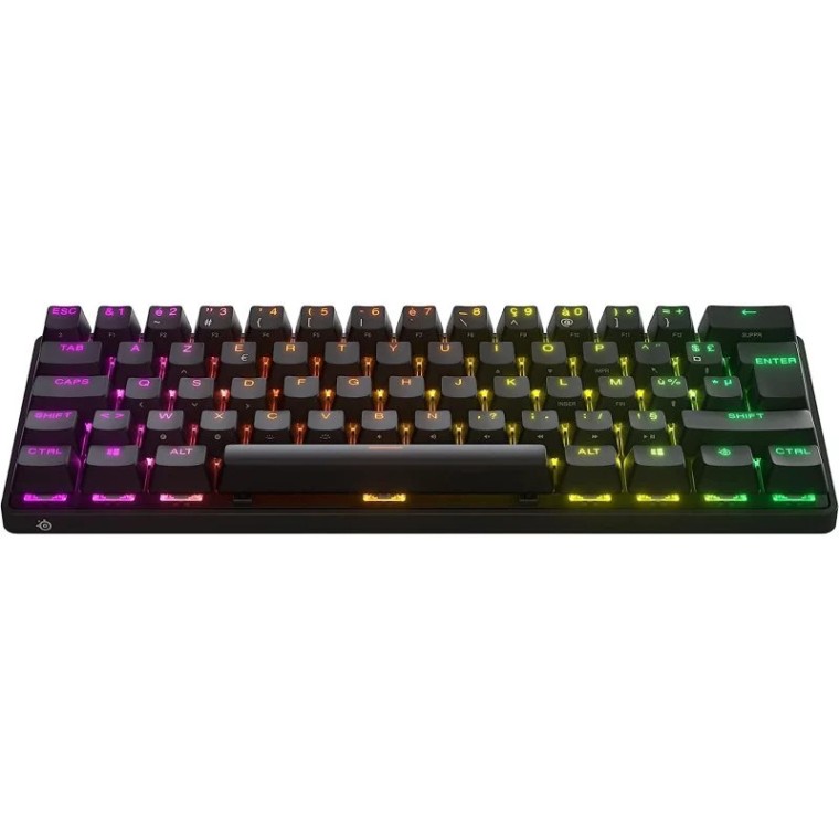 Steelseries Apex Pro Mini Teclado Mecánico Gaming Inalámbrico Switch OmniPoint Layout Francés