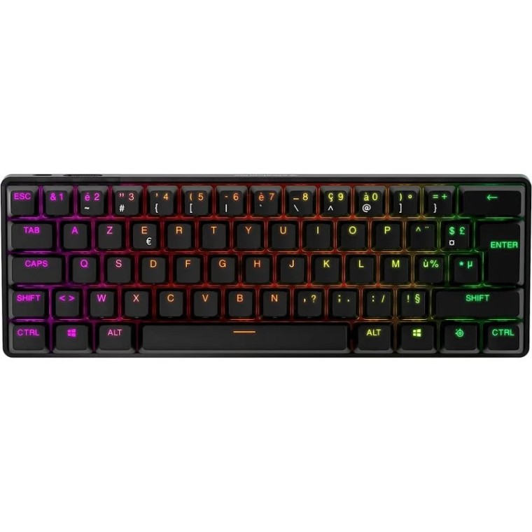 Steelseries Apex Pro Mini Teclado Mecánico Gaming Inalámbrico Switch OmniPoint Layout Francés