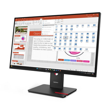 Monitor Lenovo ThinkVision T27-40 27" FullHD 120Hz IPS USB 3.2 Ajuste de Altura VESA