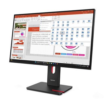 Monitor Lenovo ThinkVision T27-40 27" FullHD 120Hz IPS USB 3.2 Ajuste de Altura VESA