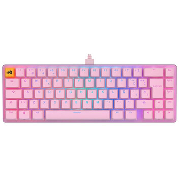 Glorious GMMK 2 65 Compact Teclado Mecánico Gaming RGB Rosa Glorious GMMK 2 65 Compact Teclado Mecánico Gaming RGB Rosa