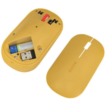 Ratón Leitz Cosy Ambidextro 4000 DPI RF Wireless Bluetooth Naranja