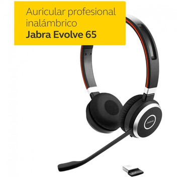 Jabra Evolve 65 UC Mono Auricular Bluetooth Negro Jabra Evolve 65 UC Mono Auricular Bluetooth Negro