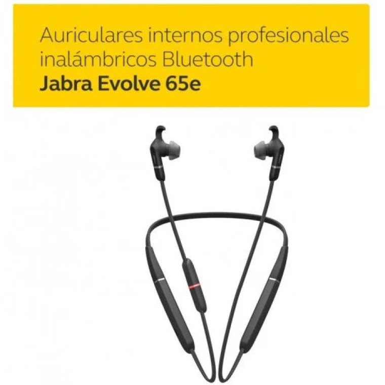 Jabra Elite 65e Auriculares Bluetooth Negros