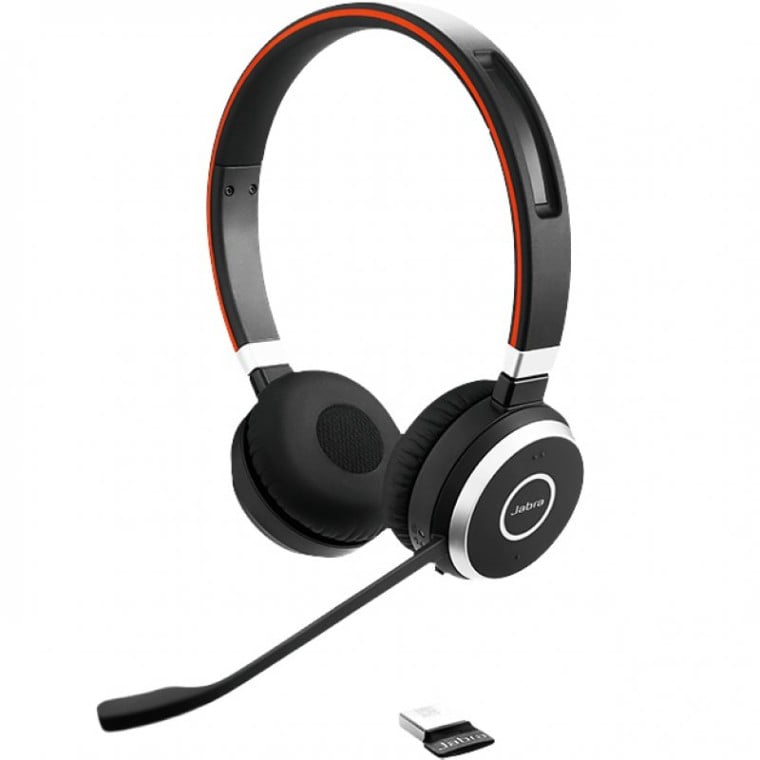 Jabra Evolve 65 MS Teams Auriculares Bluetooth Negros