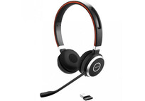 Jabra Evolve 65 SE Auriculares Bluetooth Negros