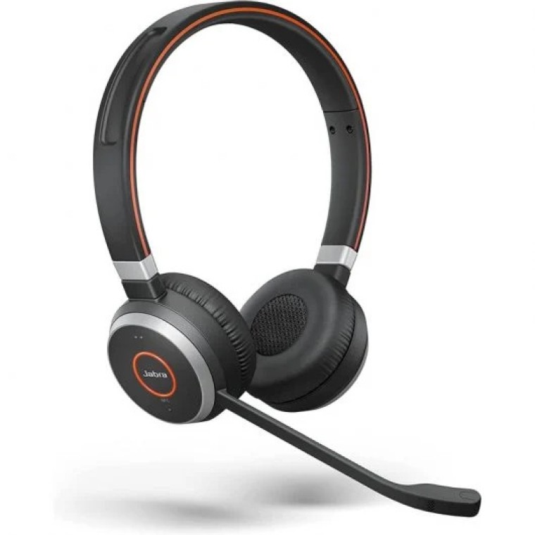 Jabra Evolve 65 SE Auriculares Bluetooth Negros