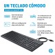 HP 150 Teclado USB Negro