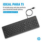 HP 150 Teclado USB Negro