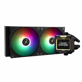 Refrigeración Líquida Thermalright Frozen Warframe 240 2x120mm RGB Multi LGA/AM4/AM5