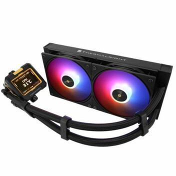 Refrigeración Líquida Thermalright Frozen Warframe 240 2x120mm RGB Multi LGA/AM4/AM5