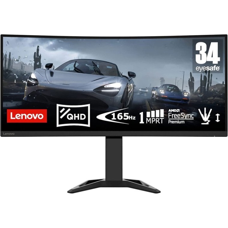 Lenovo G34w-30 34" LED WQHD 170Hz FreeSync Premium Curva