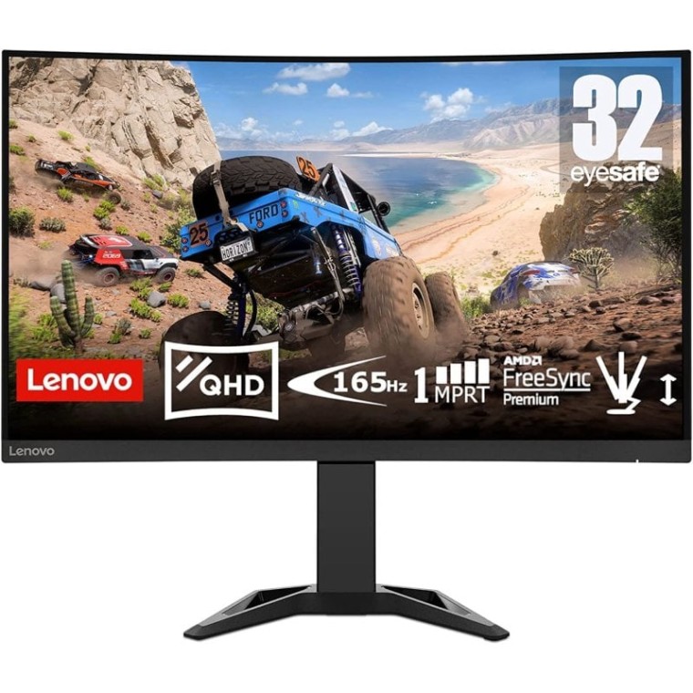 Lenovo G32qc-30 31.5" LED QHD 170Hz FreeSync Premium Curva