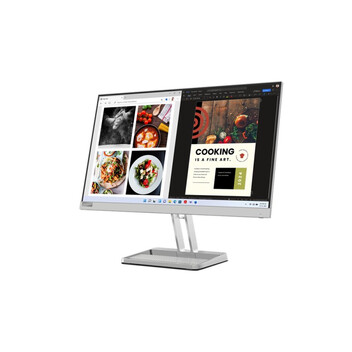Monitor Lenovo 23.8″ 1080p 100Hz IPS FreeSync Altavoces Gris Cloud Grey