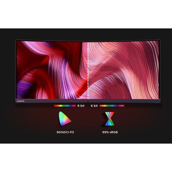 Monitor Lenovo Legion R34w-30 34" LED VA UltraWide QHD 180Hz Altavoces Altura Ajustable Curva Monitor Lenovo Legion R34w-30 34" LED VA UltraWide QHD 180Hz Altavoces Altura Ajustable Curva