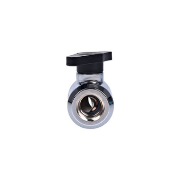 Alphacool Eiszapfen Válvula de Vaciado 2 Vías G1/4" Cromada Alphacool Eiszapfen Válvula de Vaciado 2 Vías G1/4" Cromada