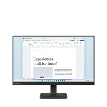 Monitor Lenovo L24-4e 23.8" FullHD 100Hz IPS LCD VESA Antirreflejo Raven Black