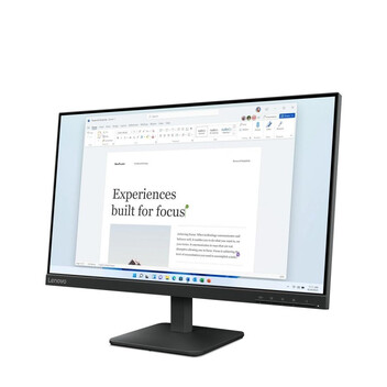 Monitor Lenovo L24-4e 23.8" FullHD 100Hz IPS LCD VESA Antirreflejo Raven Black