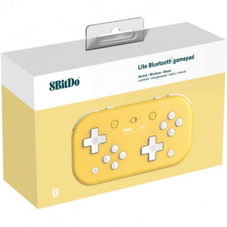 8BitDo Lite Gamepad Bluetooth Amarillo