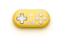 8BitDo Zero 2 Gamepad para Switch/PC/macOS/Android Yellow Edition