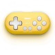 8BitDo Zero 2 Gamepad para Switch/PC/macOS/Android Yellow Edition