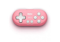 8BitDo Zero 2 Gamepad para Switch/PC/Android Pink Edition