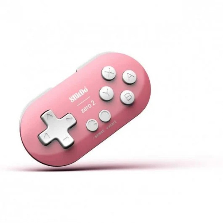 8BitDo Zero 2 Gamepad para Switch/PC/Android Pink Edition