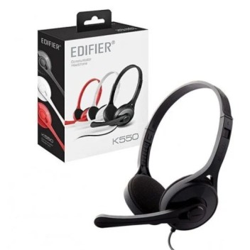 Edifier K550 Auriculares con Micrófono Negros Edifier K550 Auriculares con Micrófono Negros