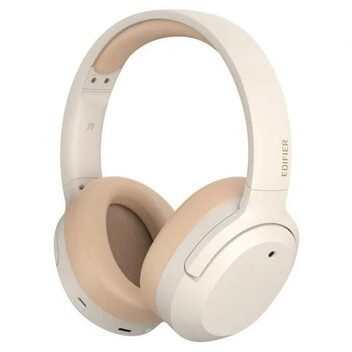 Edifier W820NB Plus Auriculares Bluetooth con Cancelación Activa de Ruido Blanco Marfil Edifier W820NB Plus Auriculares Bluetooth con Cancelación Activa de Ruido Blanco Marfil