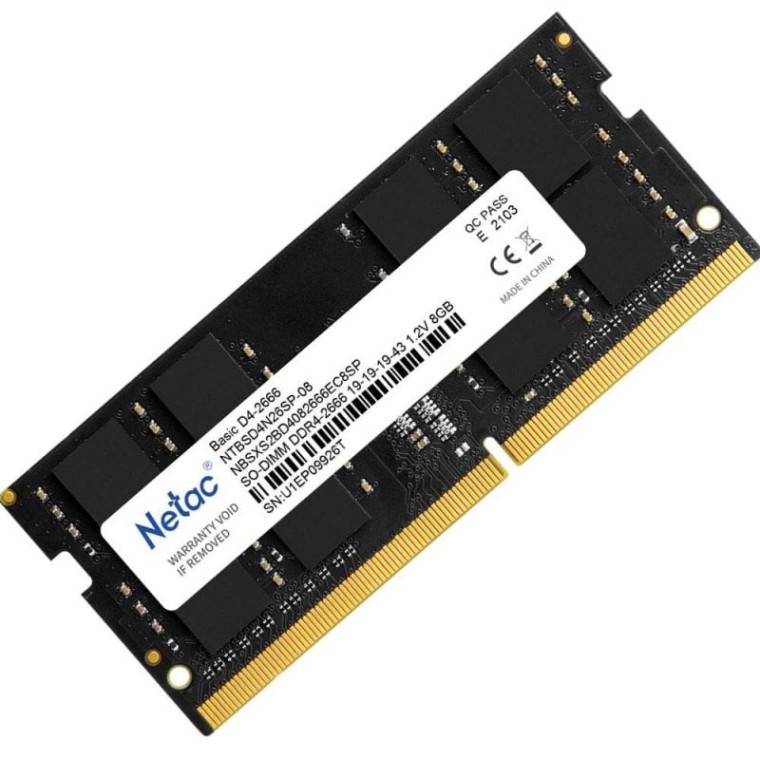 Netac Basic SO-DIMM DDR4 2666MHz 16GB CL19