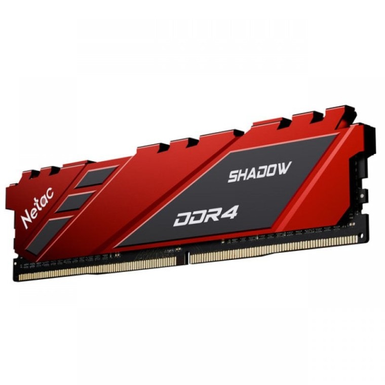 Netac Shadow DDR4 3200MHz 8GB CL16 Roja