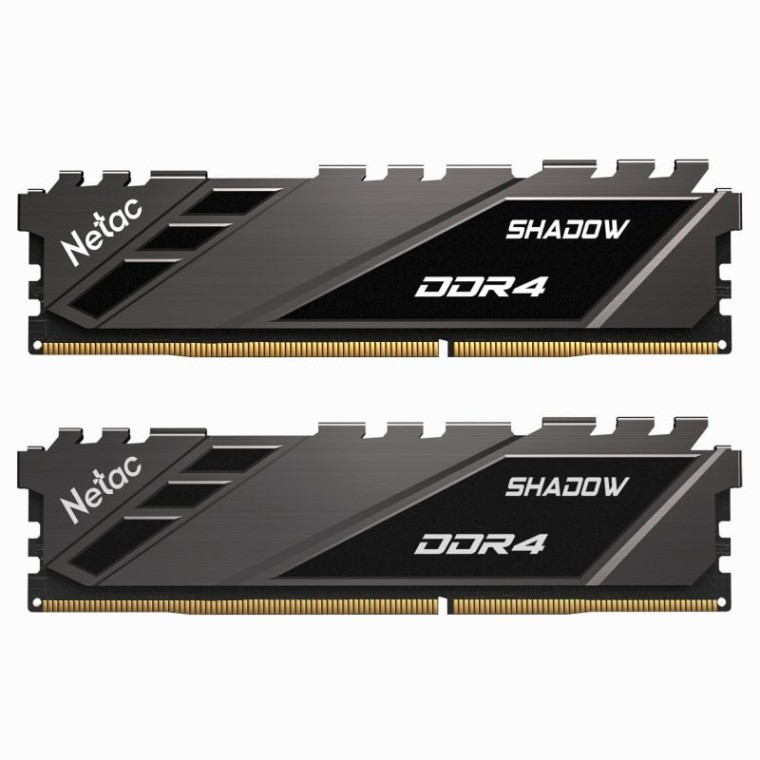 Netac Shadow DDR4 3200MHz PC4-25600 32GB 2x16GB CL16 Gris