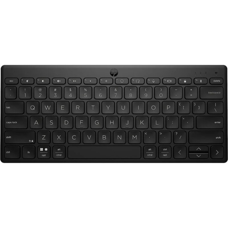 HP 350 Teclado Bluetooth Compacto PC, Mac, Android, iOS Negro