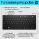 HP 350 Teclado Bluetooth Compacto PC, Mac, Android, iOS Negro