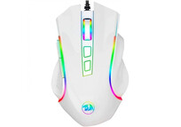 Redragon M607W Griffin Ratón Gaming RGB 7200 DPI Blanco