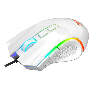 Redragon M607W Griffin Ratón Gaming RGB 7200 DPI Blanco