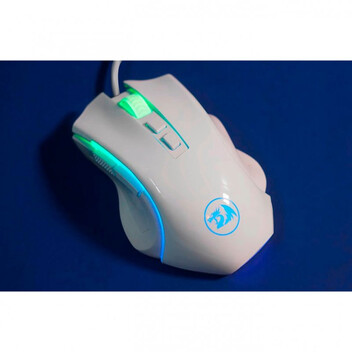 Redragon M607W Griffin Ratón Gaming RGB 7200 DPI Blanco