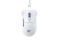 Ratón Havit 6950676229837 Inalámbrico/Batería 10000 DPI Blanco 7 Botones RGB