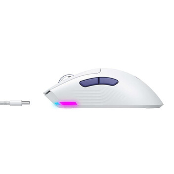 Ratón Havit 6950676229837 Inalámbrico/Batería 10000 DPI Blanco 7 Botones RGB Ratón Havit 6950676229837 Inalámbrico/Batería 10000 DPI Blanco 7 Botones RGB