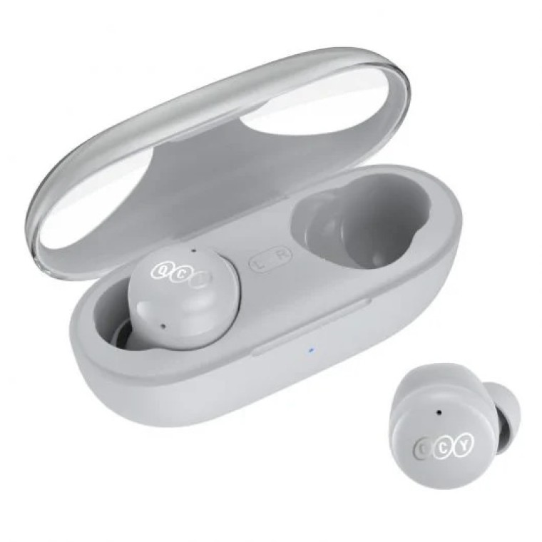 QCY T17S Auriculares Bluetooth Grises