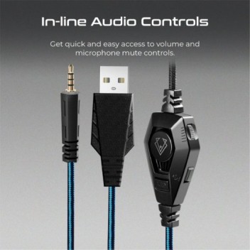 Vertux Havana Auriculares Gaming RGB Azul Vertux Havana Auriculares Gaming RGB Azul
